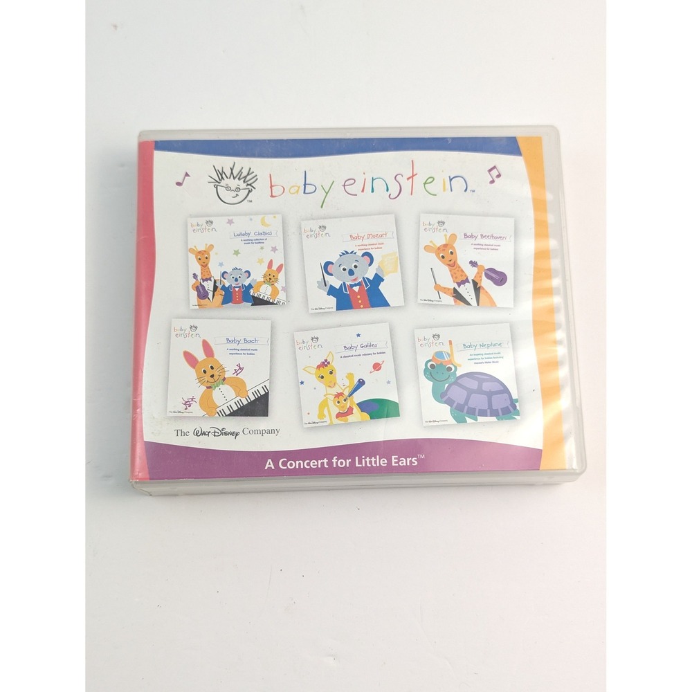 Baby Einstein A Concert for Little Ears 6 CD Music‎ Set Disney